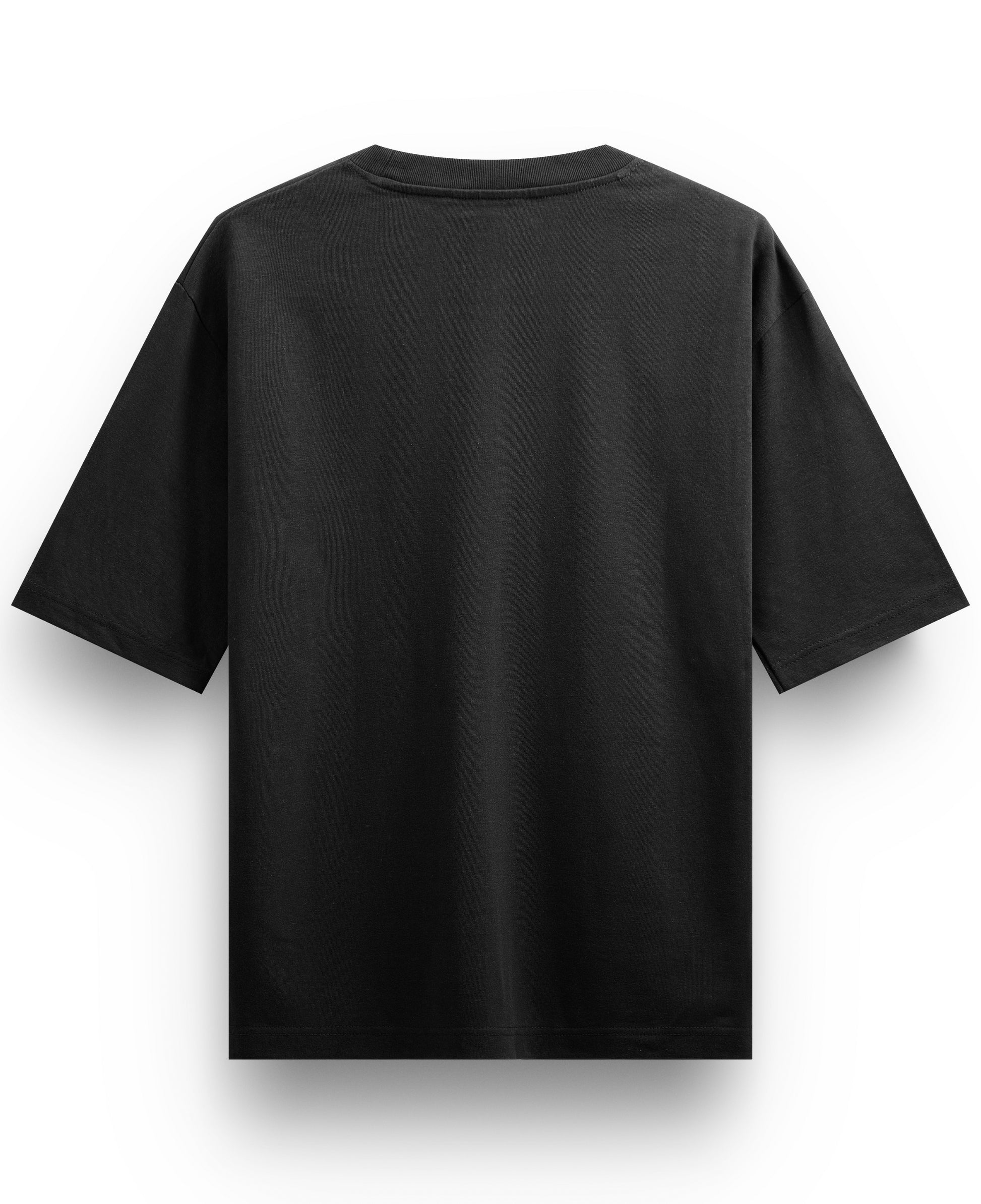Black Oversized T-shirt Back Design