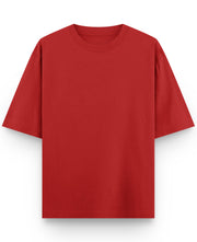 Red Oversized T-shirt Front Design