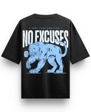 Black Oversized T-shirt Back Design