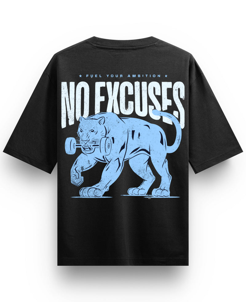Black Oversized T-shirt Back Design