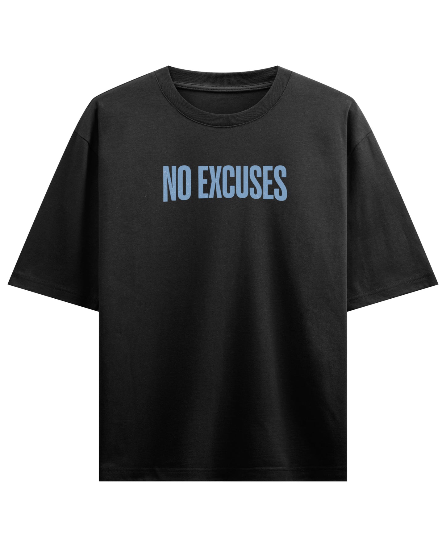 Black Oversized T-shirt Front Design