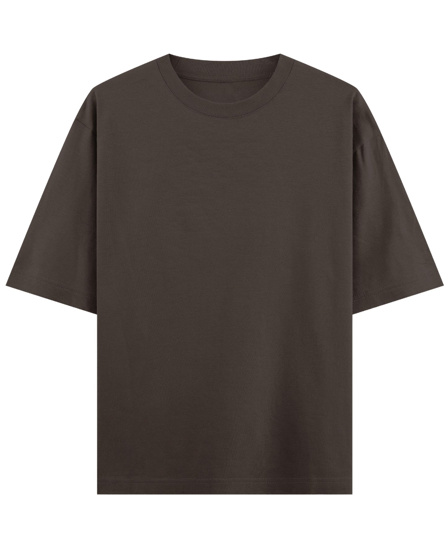 Coffee Oversized T-Shirt Front Design