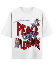 White Oversized T-shirt Front Design