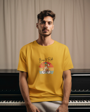 Born to Ride – Adventure Dog Biking T-Shirt for Men