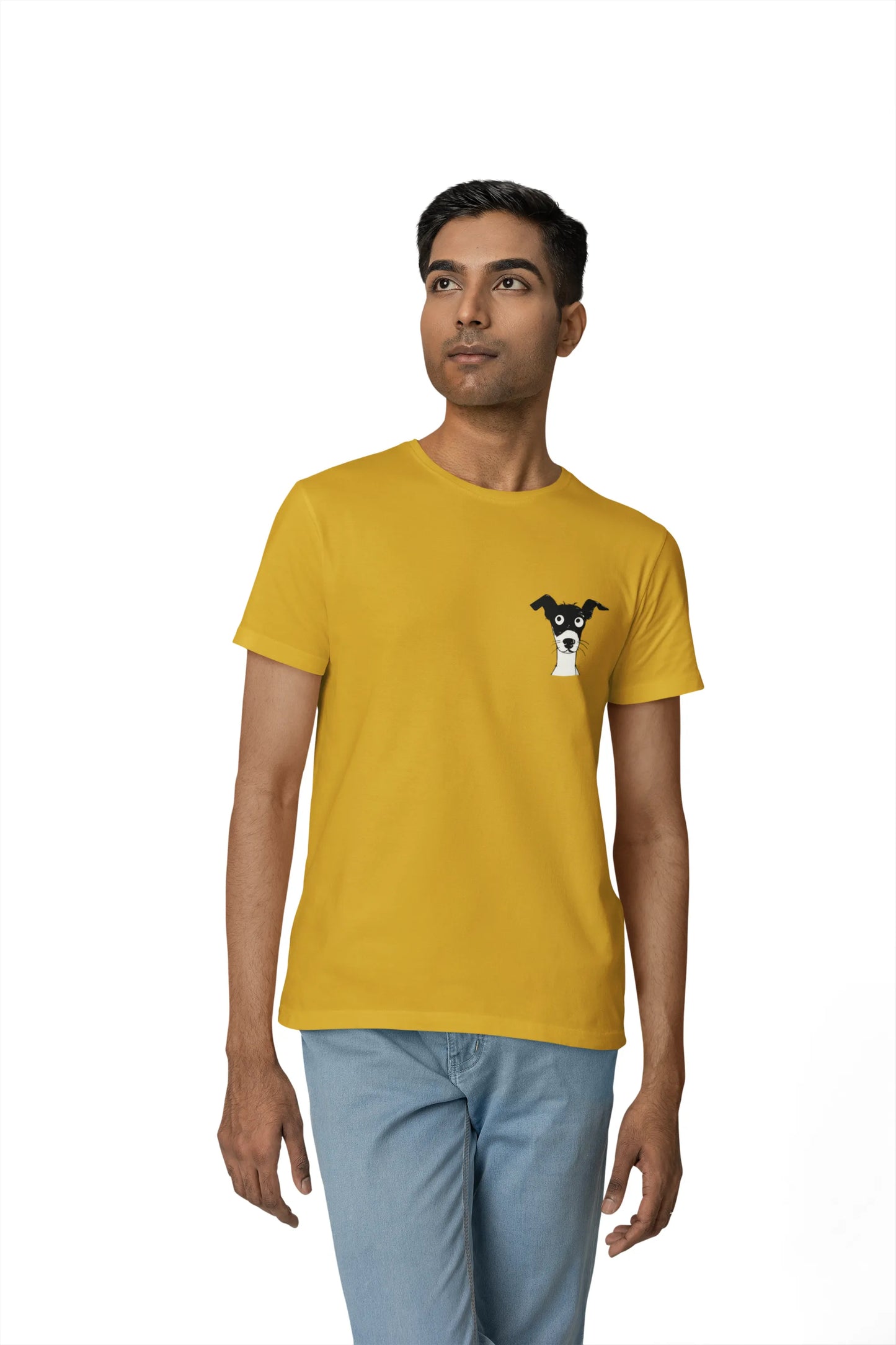 Made to Be Loved – Loyal Rescue Dog T-Shirt for Men