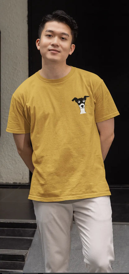 Made to Be Loved – Loyal Rescue Dog T-Shirt for Men