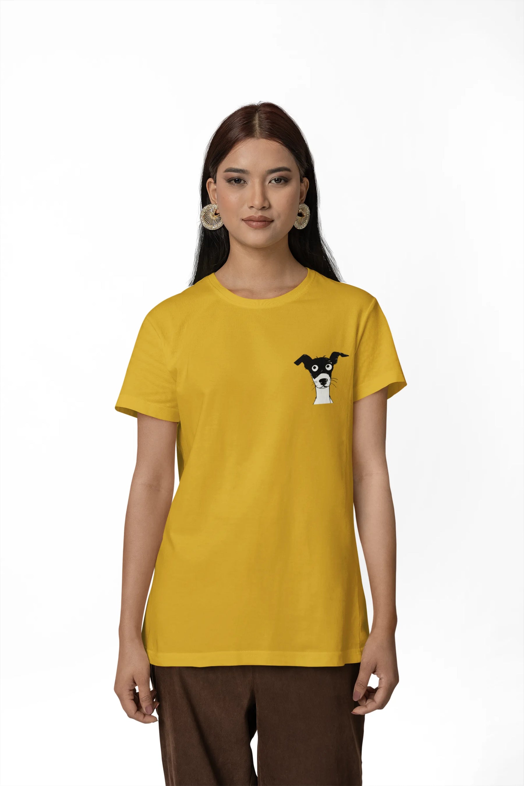 Made to Be Loved – Loyal Rescue Dog T-Shirt for Women