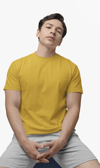 "S" - Men’s Regular Fit Solid T-shirt