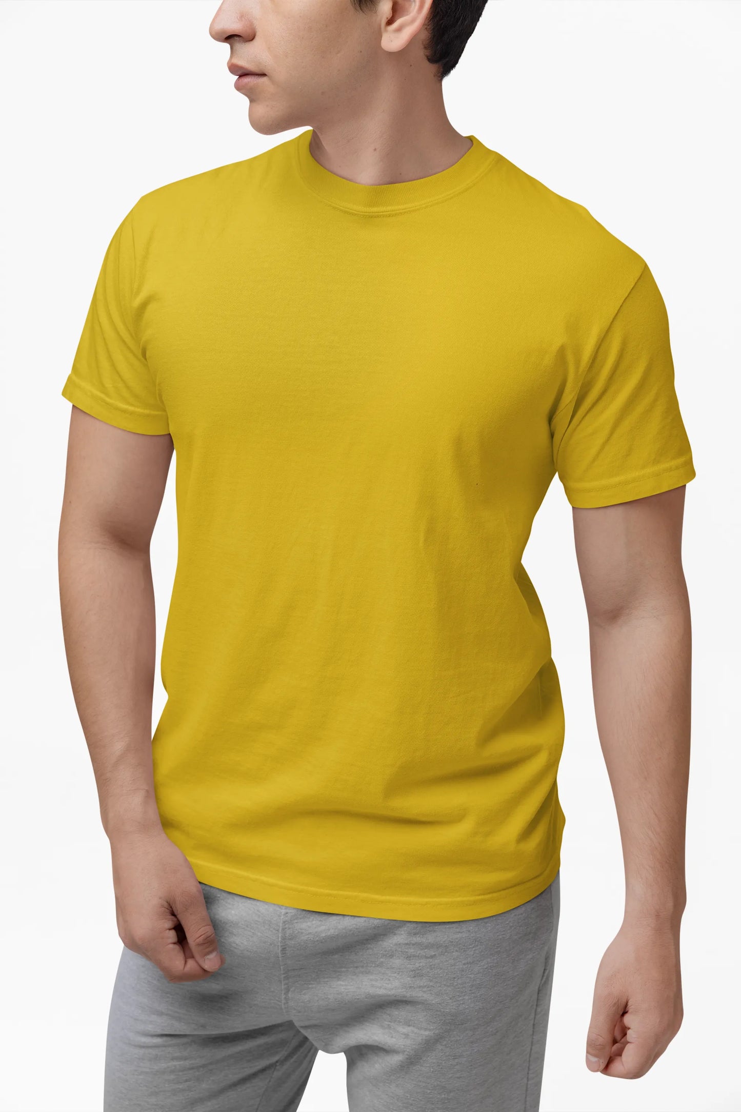 "S" - Men’s Regular Fit Solid T-shirt