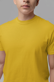 "S" - Men’s Regular Fit Solid T-shirt
