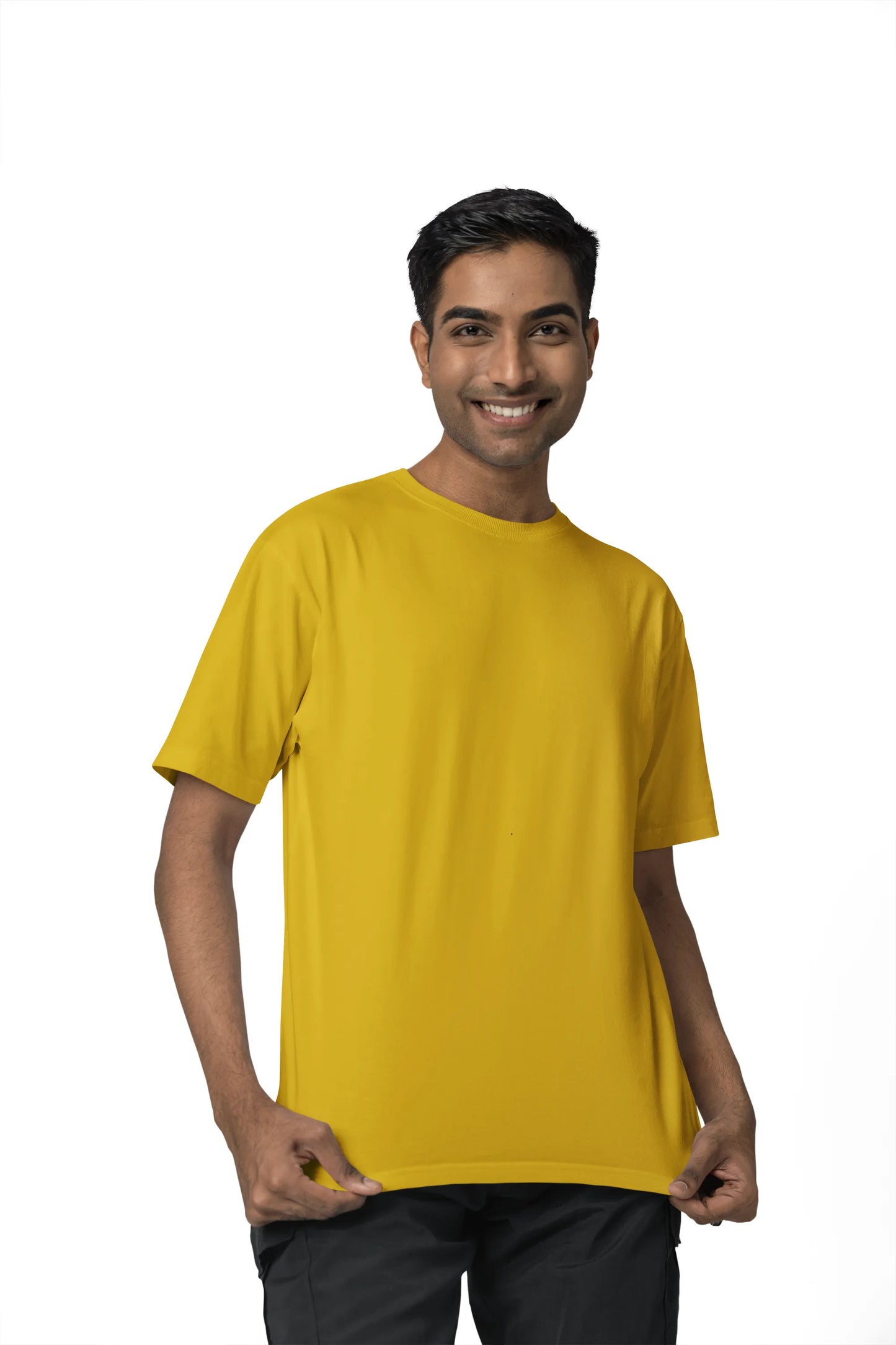 "XL" - Men’s Relaxed Fit Solid T-shirt