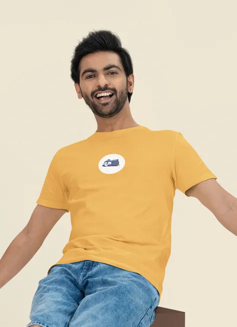 "Sleepy Penguin T-Shirt – Cute Chill Vibes Cartoon Tee" | Men’s T-shirt for Cartoon Lovers