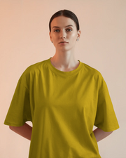 "L" - Women’s Oversize Fit Solid T-shirt