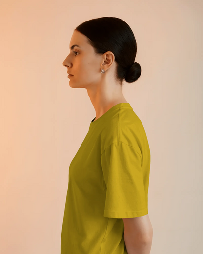 "XL" - Women’s Oversize Fit Solid T-shirt