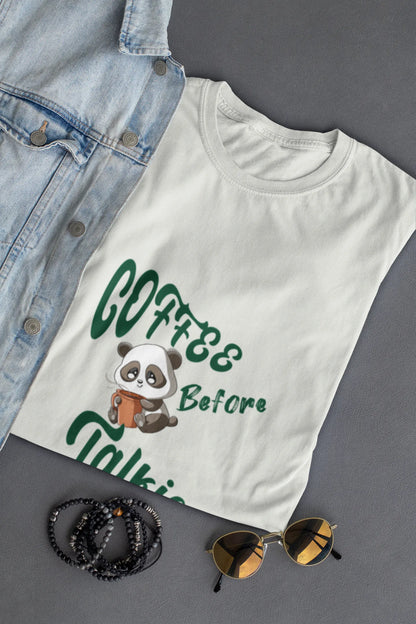 "Coffee Before Talkie" | Men’s Coffee Lovers T-shirt