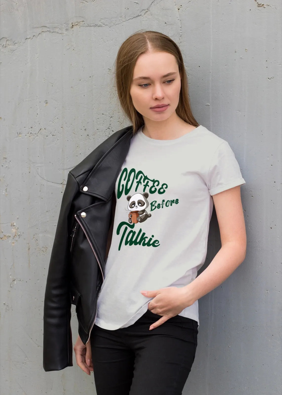 "Coffee Before Talkie" | Women’s Coffee Lovers T-shirt
