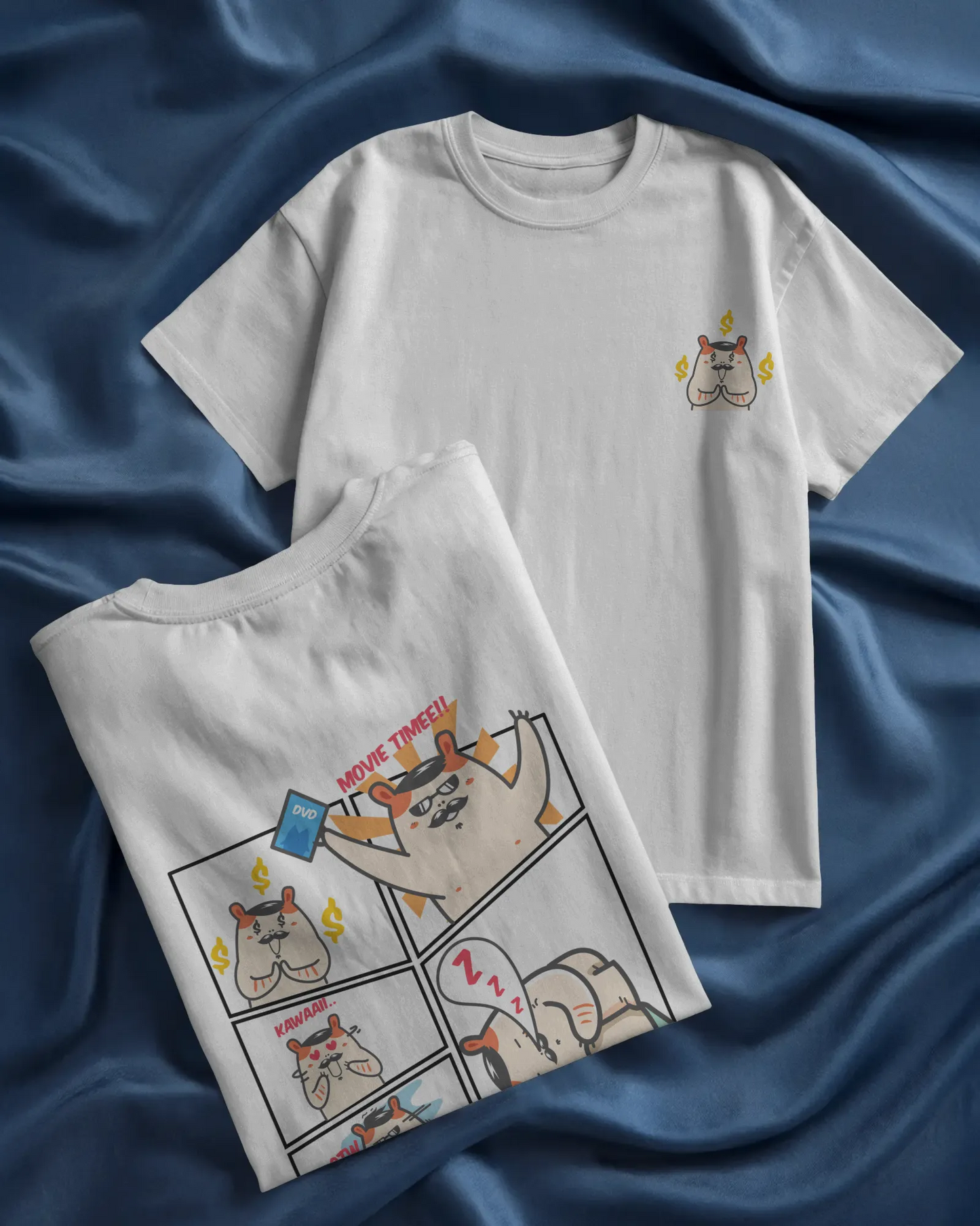 Funny Comic Panel Cartoon T-Shirt for Anime Lovers for Women