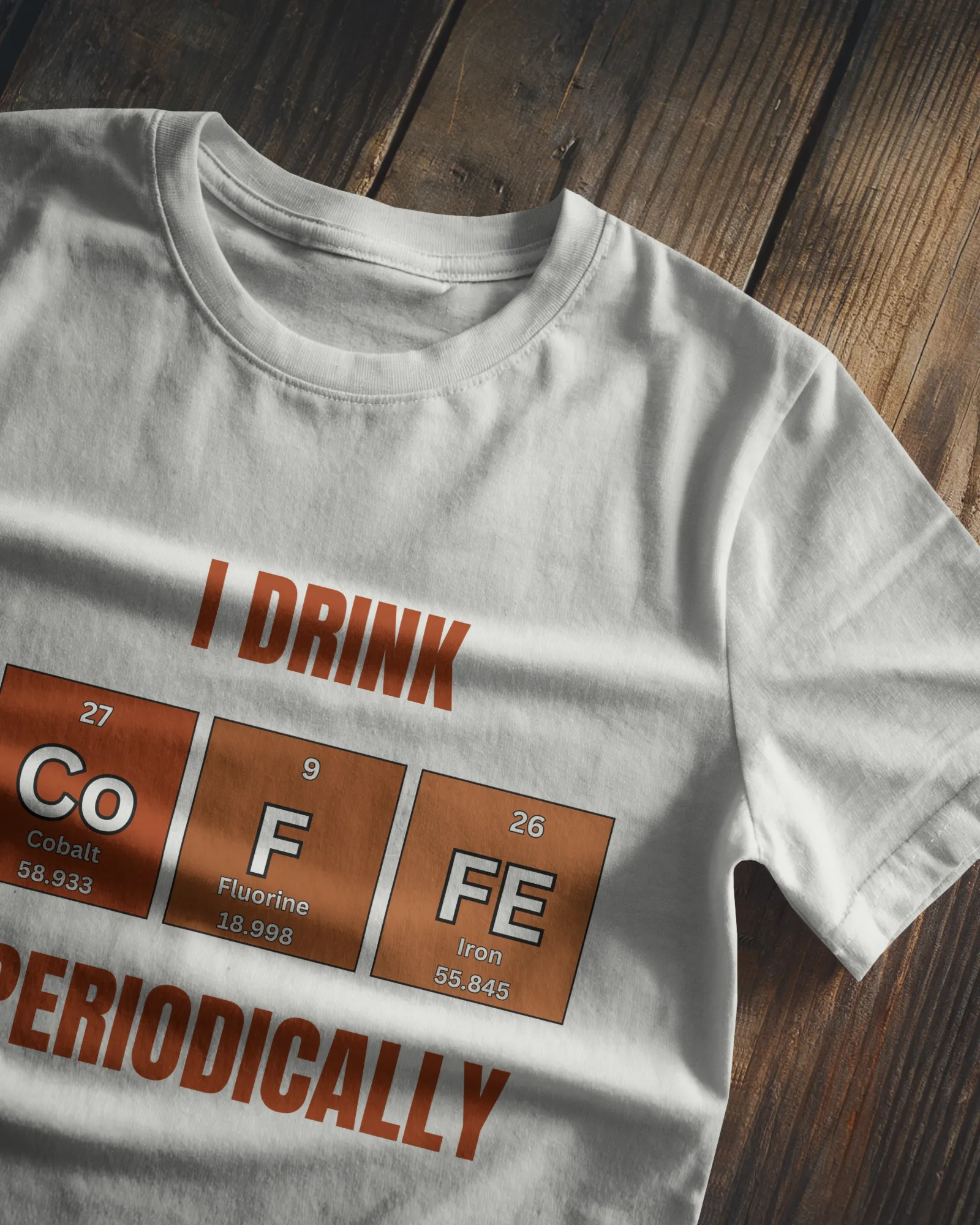 "I Drink Coffee Periodically" | Men’s Coffee Lovers T-shirt