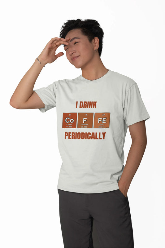 "I Drink Coffee Periodically" | Men’s Coffee Lovers T-shirt