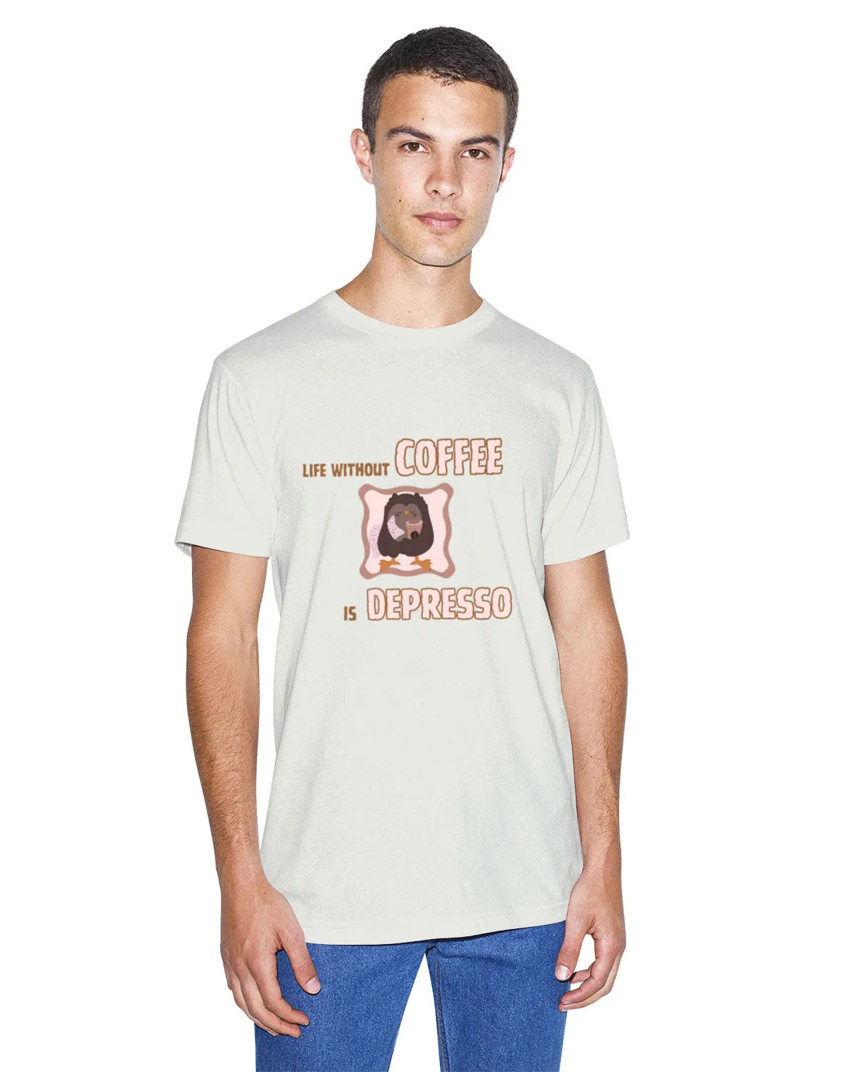 "Life Without Coffee Is Depresso" | Men’s Coffee Lovers T-shirt