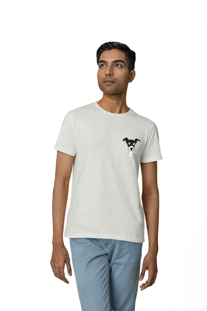 Made to Be Loved – Loyal Rescue Dog T-Shirt for Men