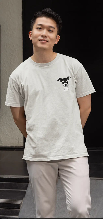 Made to Be Loved – Loyal Rescue Dog T-Shirt for Men