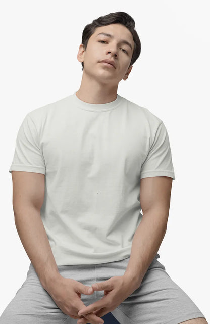 "S" - Men’s Regular Fit Solid T-shirt