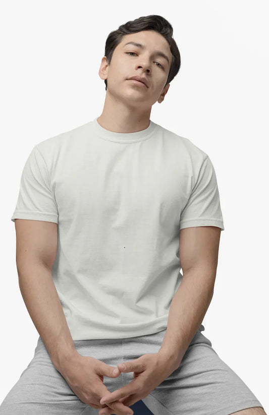 "S" - Men’s Regular Fit Solid T-shirt