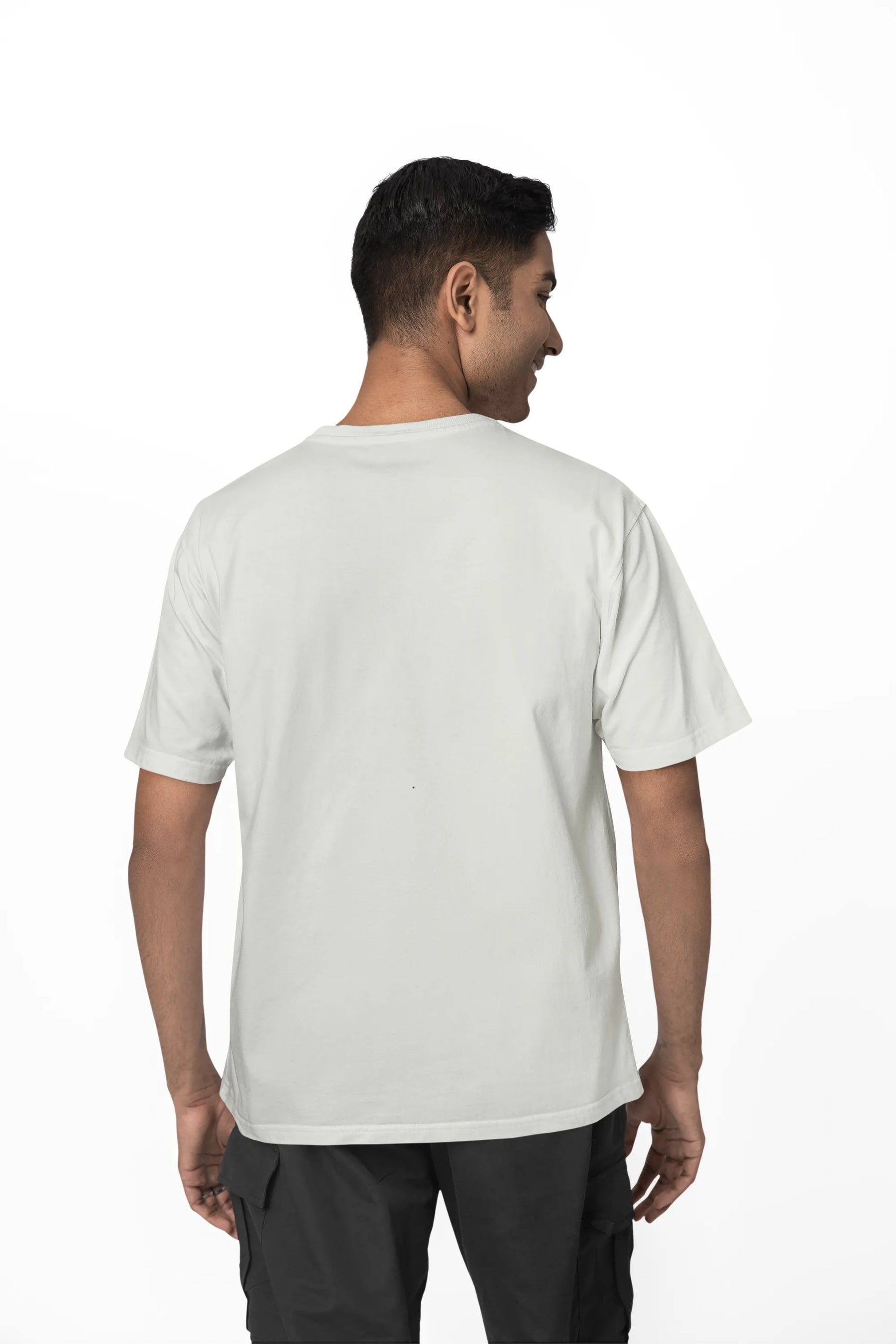 "S" - Men’s Relaxed Fit Solid T-shirt