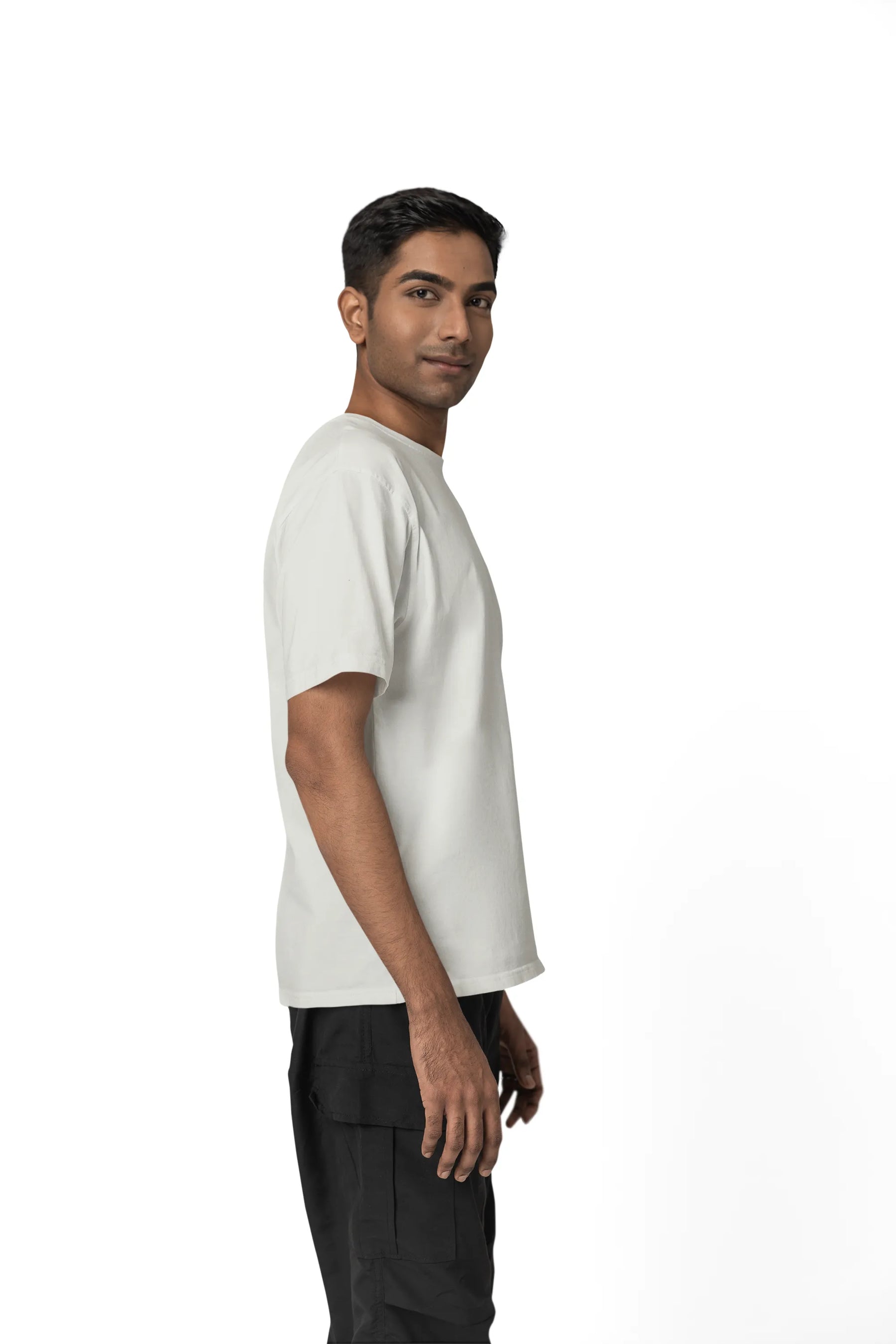 "S" - Men’s Relaxed Fit Solid T-shirt