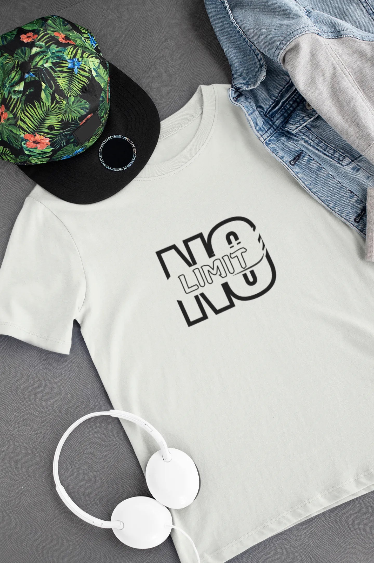 "No Limit" | Men’s Motivational T-shirt