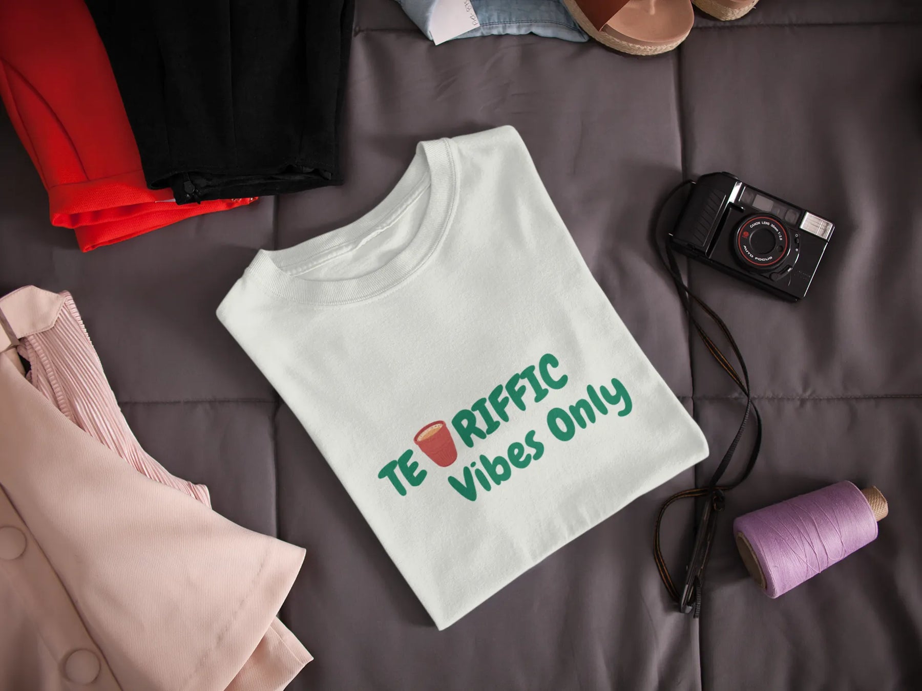 "Tea - Riffic Vibes Only" | Men’s T-shirt for Tea Lovers