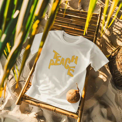 "Teach Peace" | Men’s Motivational T-shirt