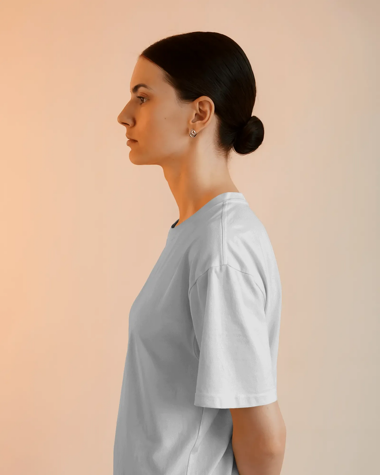 "L" - Women’s Oversize Fit Solid T-shirt