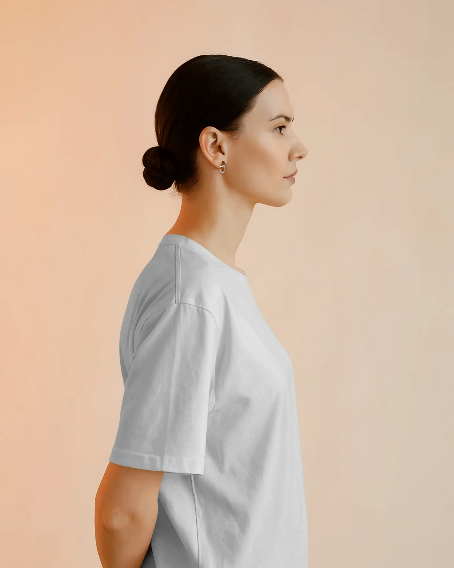 "L" - Women’s Oversize Fit Solid T-shirt