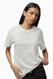 "L" - Women’s Relaxed Fit Solid T-shirt