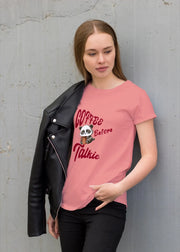 "Coffee Before Talkie" | Women’s Coffee Lovers T-shirt