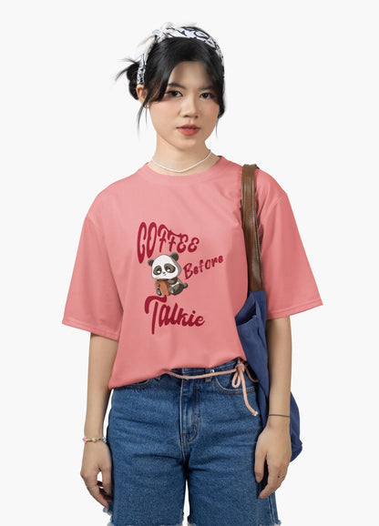 "Coffee Before Talkie" | Women’s Coffee Lovers T-shirt