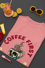 "Coffee First - Greatness Later" | Men’s Coffee Lovers T-shirt
