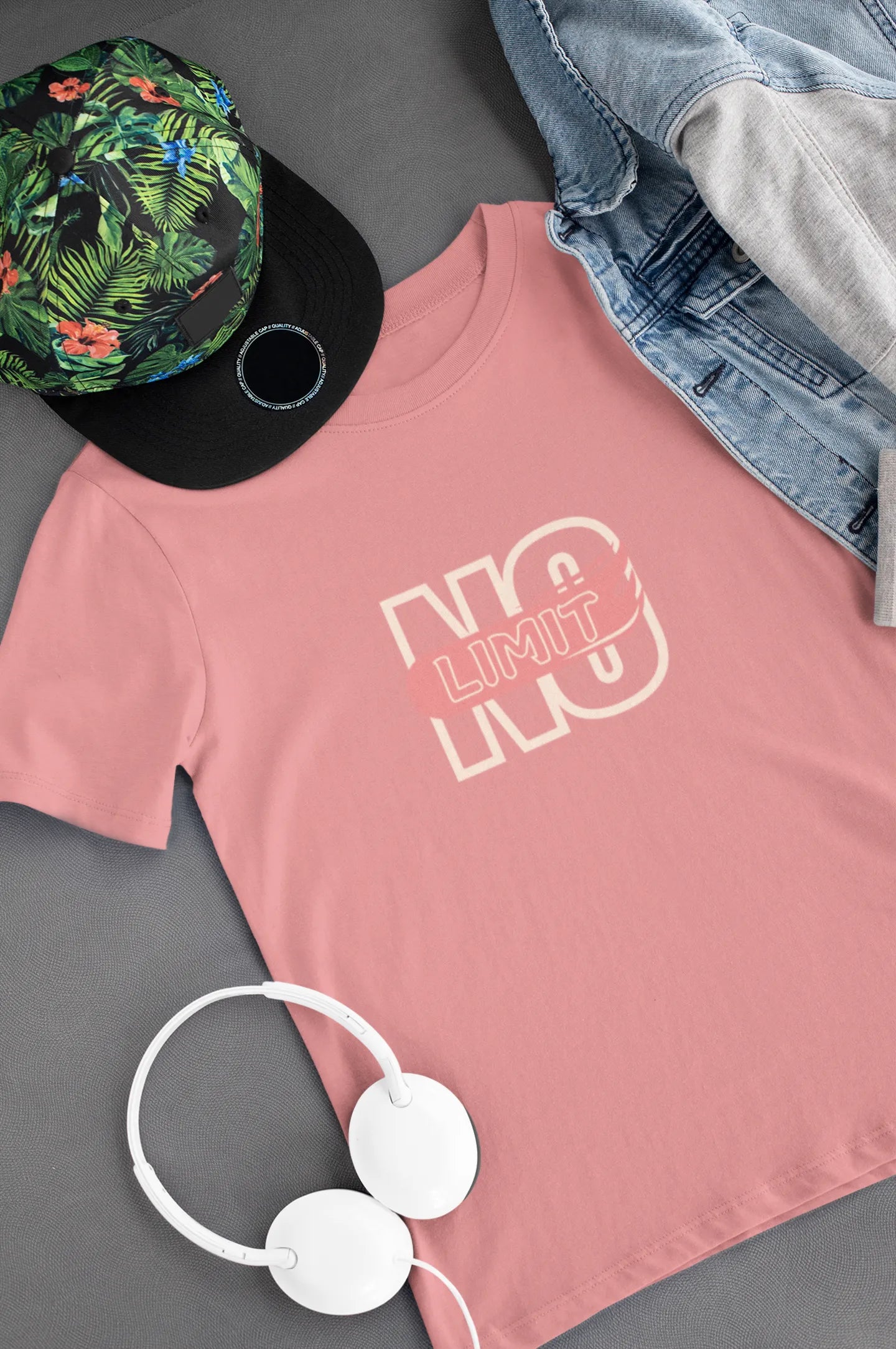 "No Limit" | Men’s Motivational T-shirt