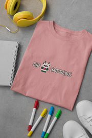 "SIP Happens" | Women’s Coffee Lovers T-shirt