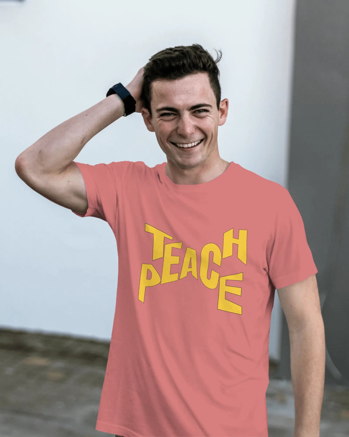 "Teach Peace" | Men’s Motivational T-shirt