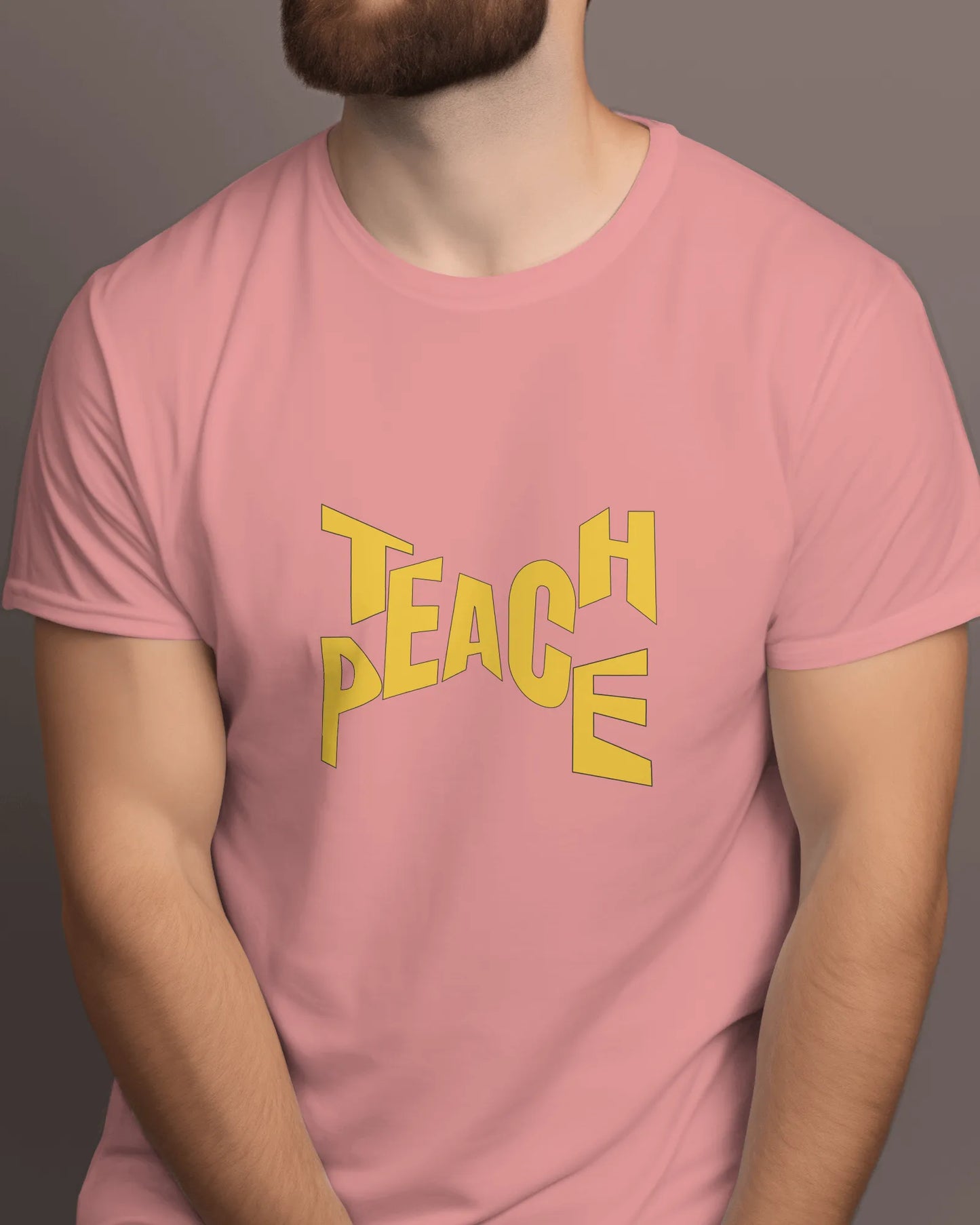 "Teach Peace" | Men’s Motivational T-shirt