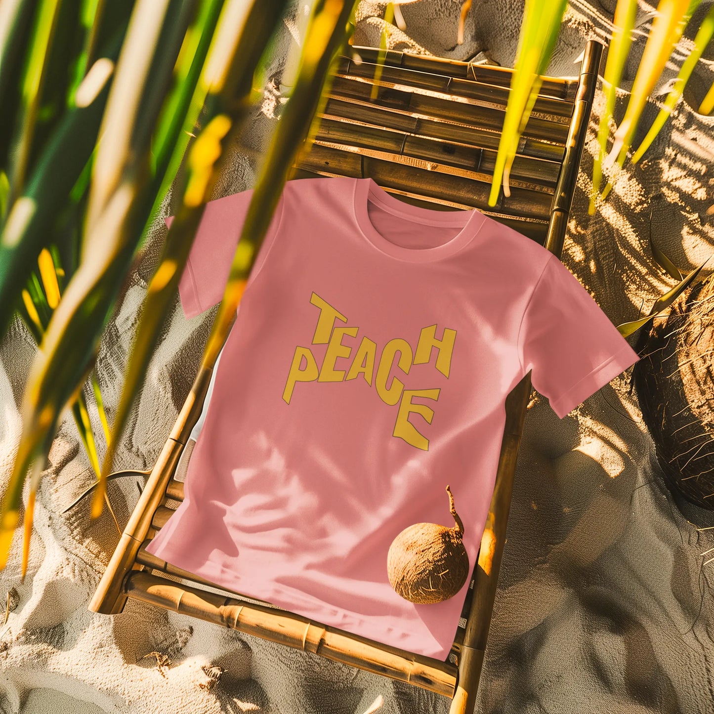"Teach Peace" | Men’s Motivational T-shirt