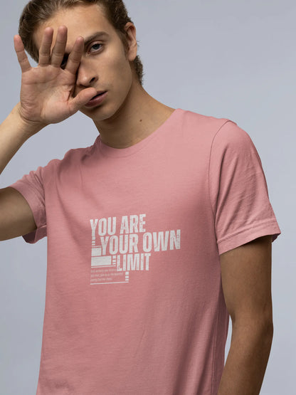 "You are Your Own Limit" | Men’s Motivational T-shirt