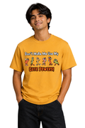 Don't Make Me Use My Cute Powers | Men's Mustard T-shirt | Cartoon