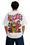 Mischief | Men's Off-White T-shirt | Cartoon
