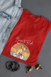 Born to Ride – Adventure Dog Biking T-Shirt for Men