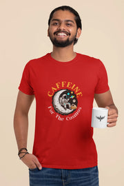 "Caffeine For The Cosmos" | Men’s Coffee Lovers T-shirt