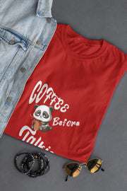 "Coffee Before Talkie" | Men’s Coffee Lovers T-shirt